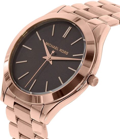 uhrwerk verfügt die michael kors slim runway mk3181 damenuhr